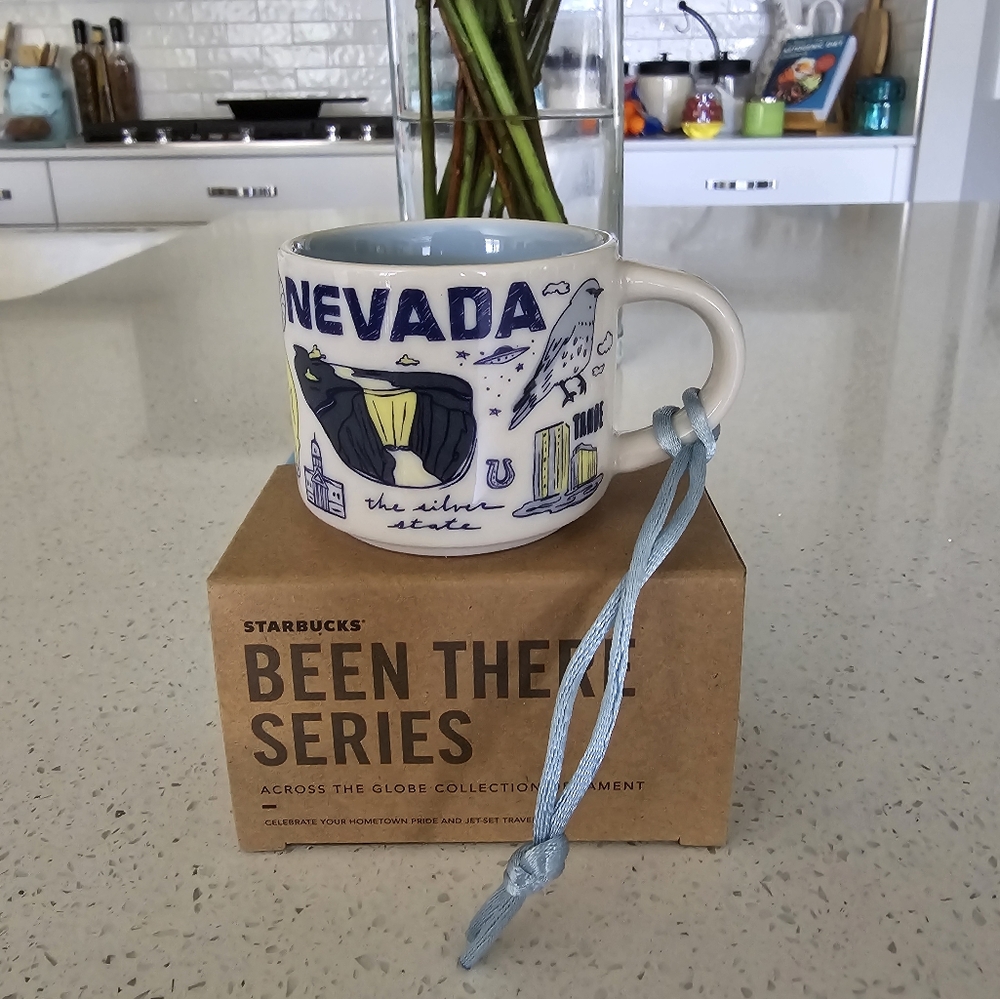 Starbucks been there Series- Brand New 2oz Nevada ornament
